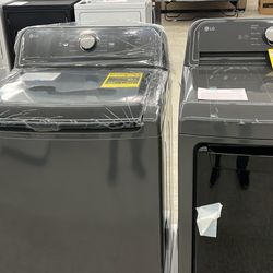 New LG Top Load Washer And Dryer - Financing Available 