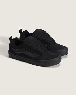 Vans Knu Skool shoes triple black size 12