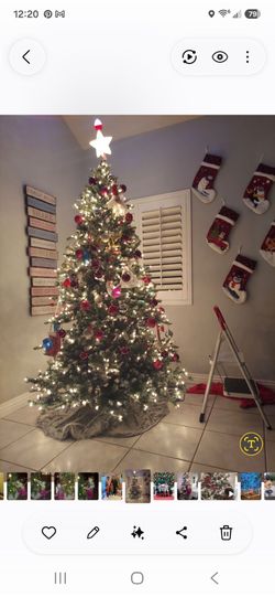 8 feet tall Christmas tree 🎄