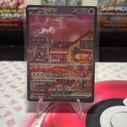 Mew Ex Black Star Promo