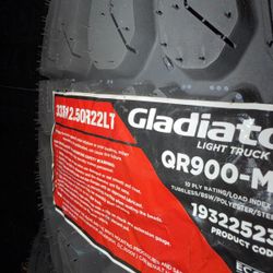 All 4 Tires 33 1250 22 Llantas 