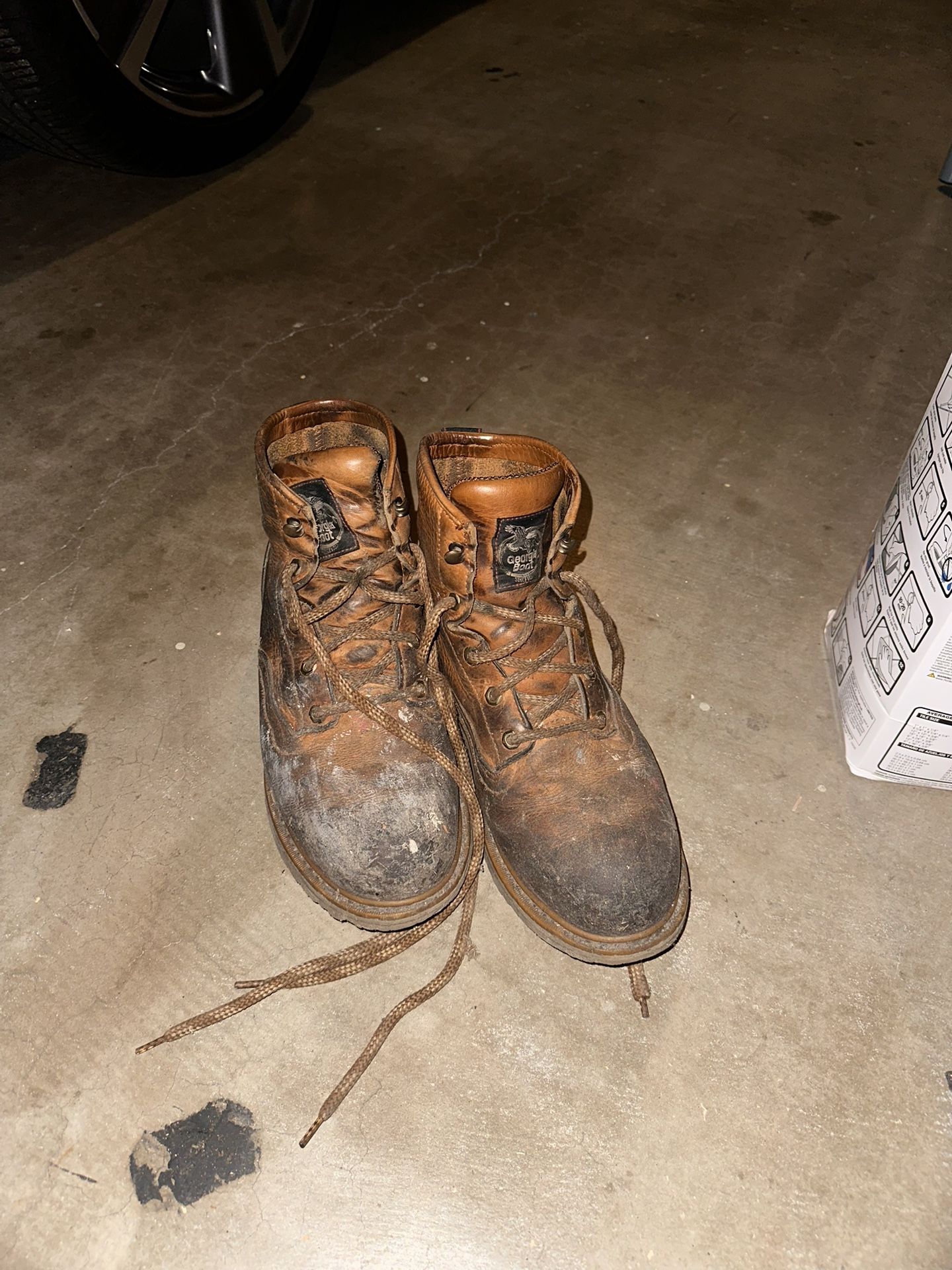 Used Work Boots