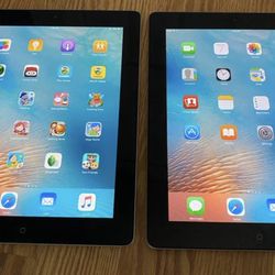 2 APPLE IPAD 