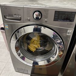LG high efficient electric washer and dryer