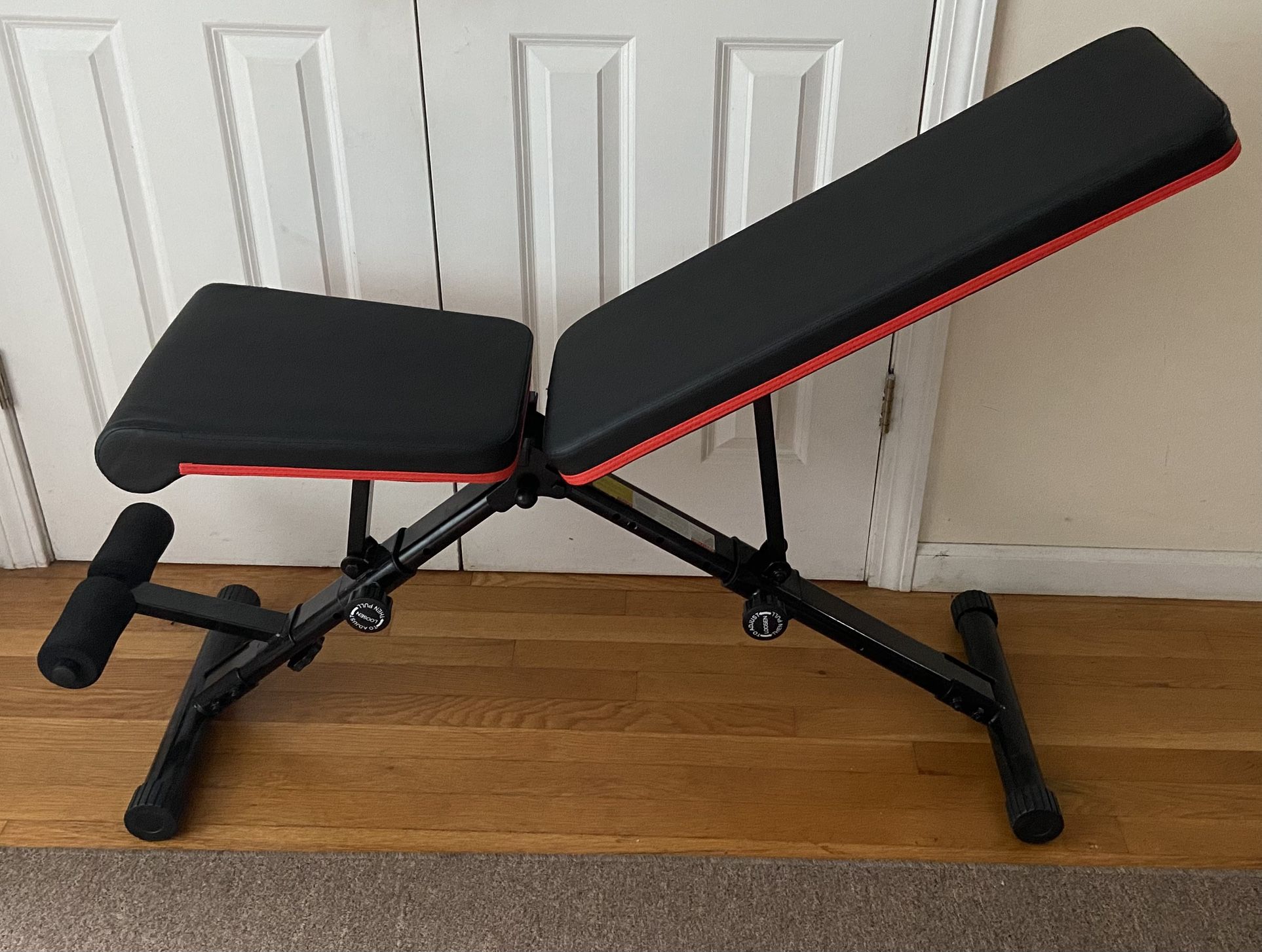 Workout/Exercise Bench Adjustable