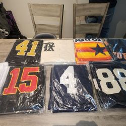 Stitched NFL & MLB Jerseys