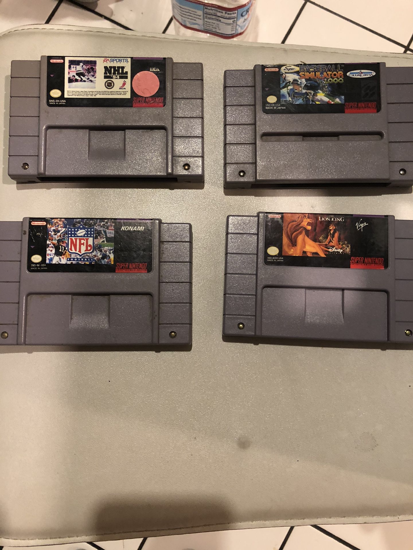 Super Nintendo games snes games (prices are in description.) All game tested....