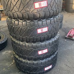Four All Terrain Tires For Sale 37^13.50R20LT