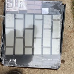 Crimson Bevel Subway Tile