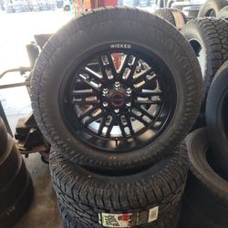 20 Inch Rims For Chevy 6 Lug ,  33 X 12.50 R 20 12ply Tires