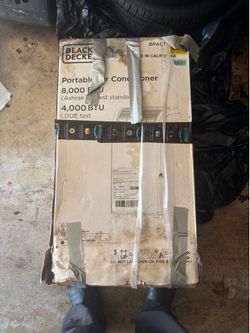 black decker ac unit portable