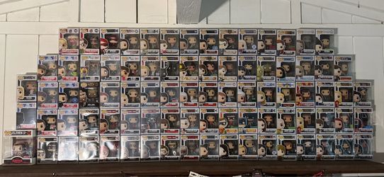 HUGE FUNKO POP COLLECTION LOT – 80+ TV / MOVIE POPS – LOST / STRANGER THINGS / GOT / HANNIBAL + MORE