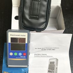 Electrostatic tester Ion Handy Digital Fieldmeter Model FMX-003 New Open Box 