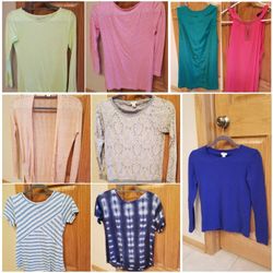 J. Crew lot Xxs Xs Cardigan, Long sleeve, painters tees, Limited tank lot S, L