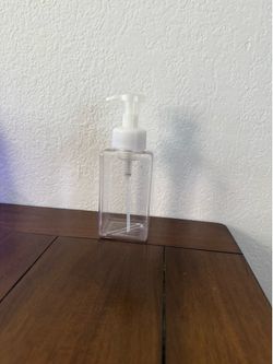 Foaming soap dispenser clear refillable pump for liquid soap 15 oz  3 for $10