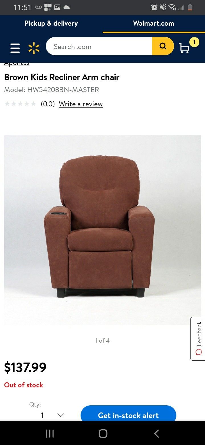 New Kids Recliner Sofa Chair
