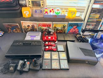Broken and untested video game console lot