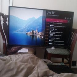 55 Inch LG Smart Tv