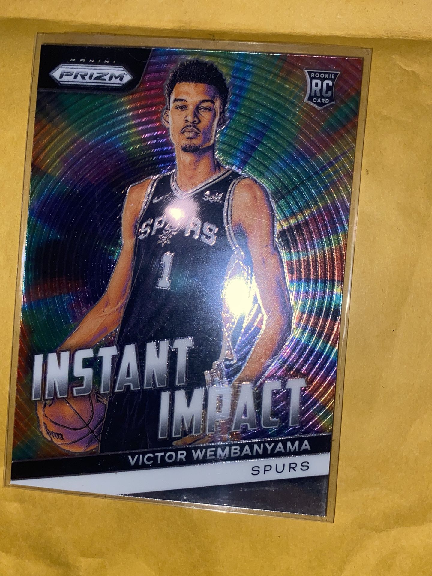 Prizm 2023-24 Prizm Victor Wembanyama Rc Instant Impact #3 Spurs