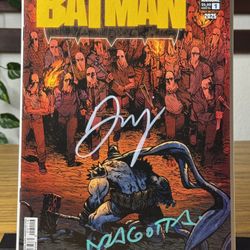 Absolute Batman Annual #1-2x Signed by Dragotta & Johnson-w/COA-NM