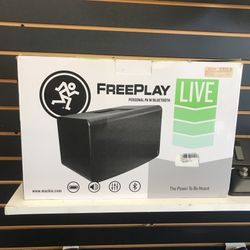 Mackie Products PA system Free play