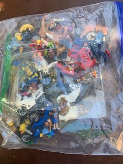 Real legos plus mini figures lot