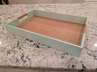 Decorative Serving Tray with Handles