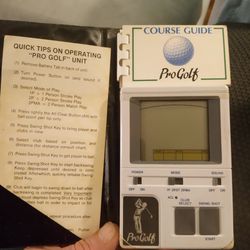 BANDAI  1984  Pro Golf Electronic Hand Held Game.  Excellent condition 
