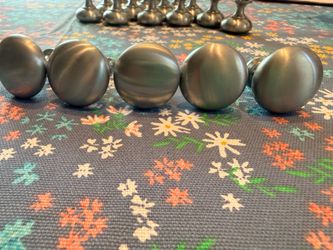 Brushed Nickel Knobs