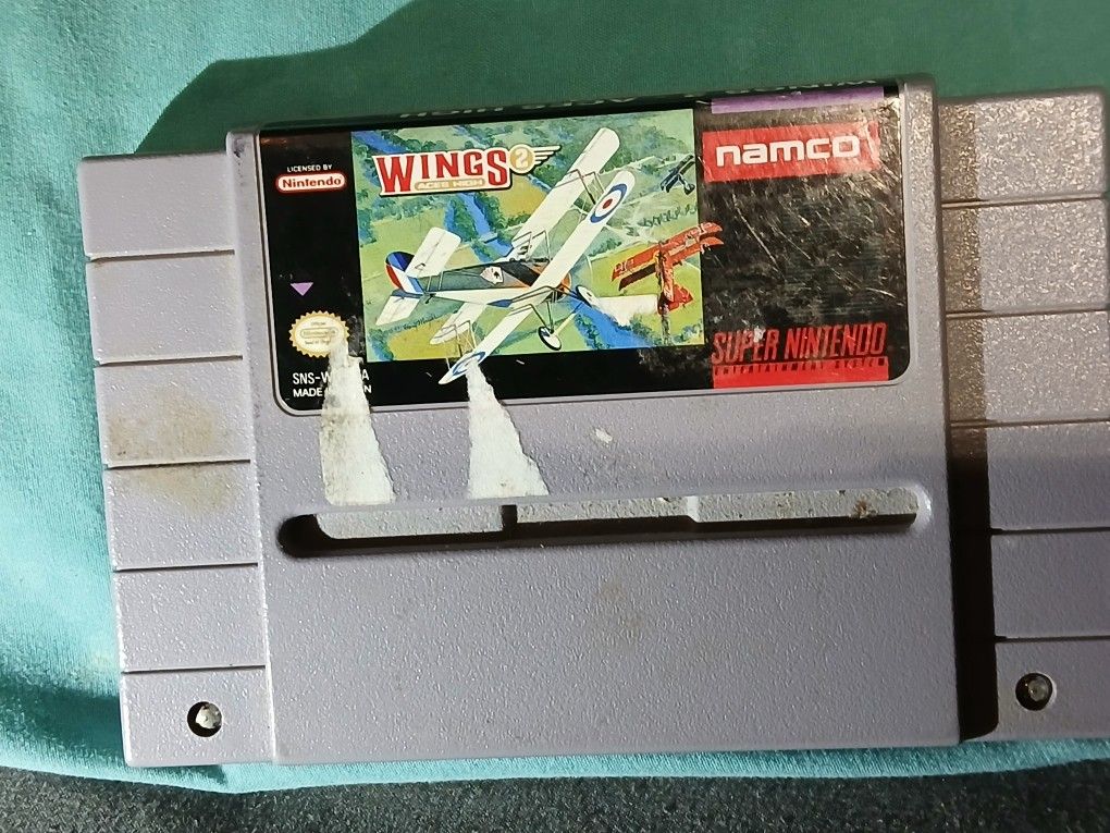 Super Nintendo Wings 2 Aces High