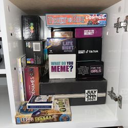 Assorted board games