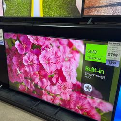 75 inch Samsung 4K Smart TV with HDR with Store Warranty and Financing Available!
