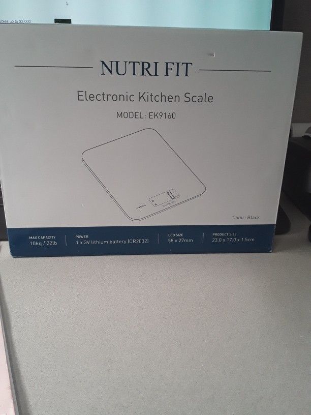 Nutrition Fit Kitchen Scale