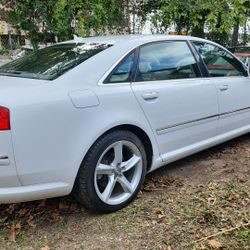 2008 Audi A8L  Low Miles Clean White Garaged 