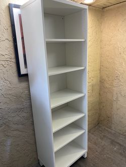 Tall White Office Storage - Adjustable Shelves Office Storage - Local Delivery for a Fee  - See My Items😃