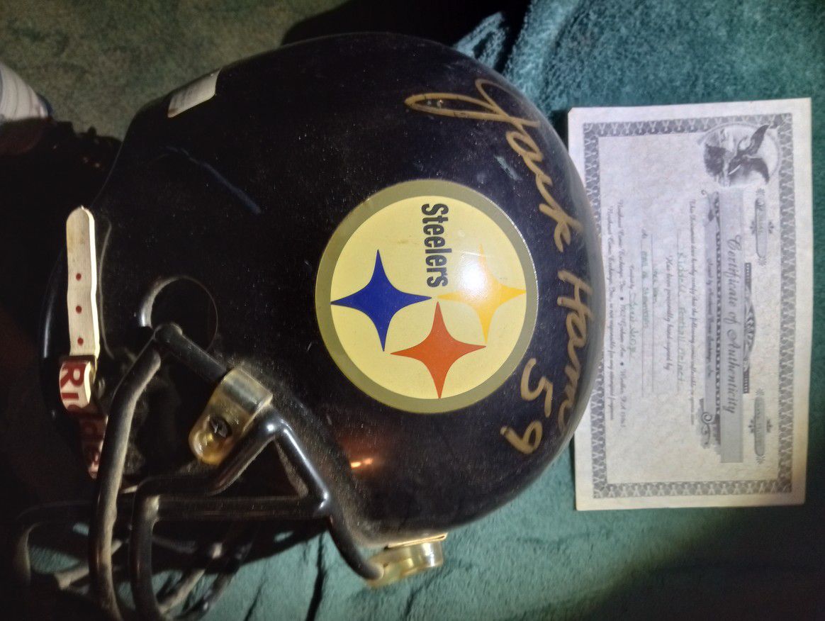 Steelers  Autographed Helmet