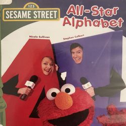 SESAME STREET All-Star ALPHABET (DVD-2005)