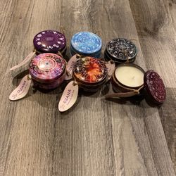 Handmade Candles - Various Scents - QTY 6