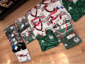 Adidas Mexico black Jersey authentic S-M-L-XL