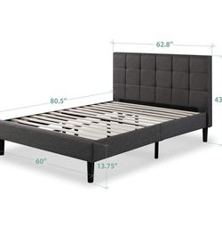 Bed and mattress
