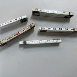 Vintage Stick Rulers 