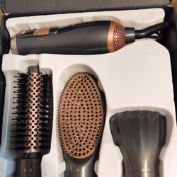 New Hair Dryer With Brush Attachments