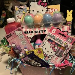 Hello Kitty, eat your basket