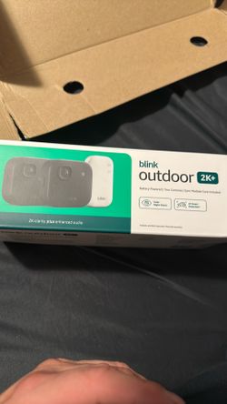 Blink outdoor 2k camera battery powered