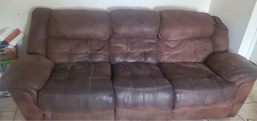 Couch and recliner