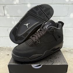 🔥Authentic Nike Air Jordan 4 Retro Black Cat 2025 GS Size 5.5Y IB4171-010
