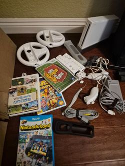 Nintendo Wii with accessories