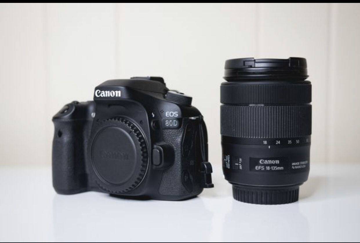 Canon 80D W/ New 18-135mm kit lens