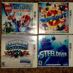 Nintendo 3Ds Games All 4 For $20