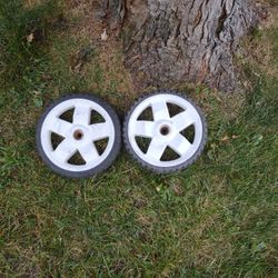 Toro Rear Wheels From a 22" Fwd High Wheel Lawnmower.